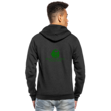 Load image into Gallery viewer, Unisex Fleece Zip Hoodie - charcoal grey
