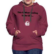 Load image into Gallery viewer, Women's Premium Hoodie - burgundy
