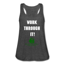 Load image into Gallery viewer, Women's Flowy Tank Top by Bella - deep heather
